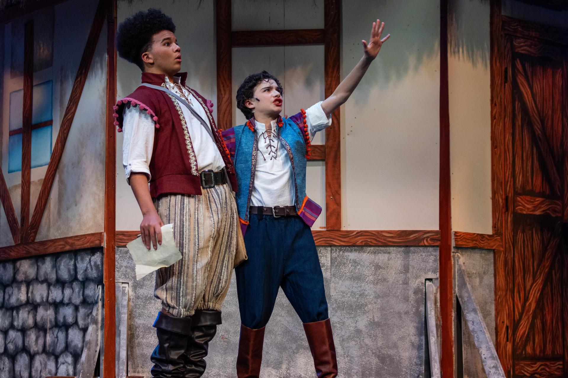A scene from Something Rotten, Jr.