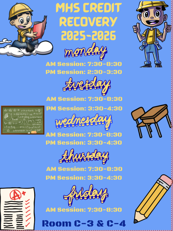 Credit Recovery Flier