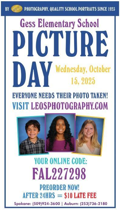 Picture day flyer