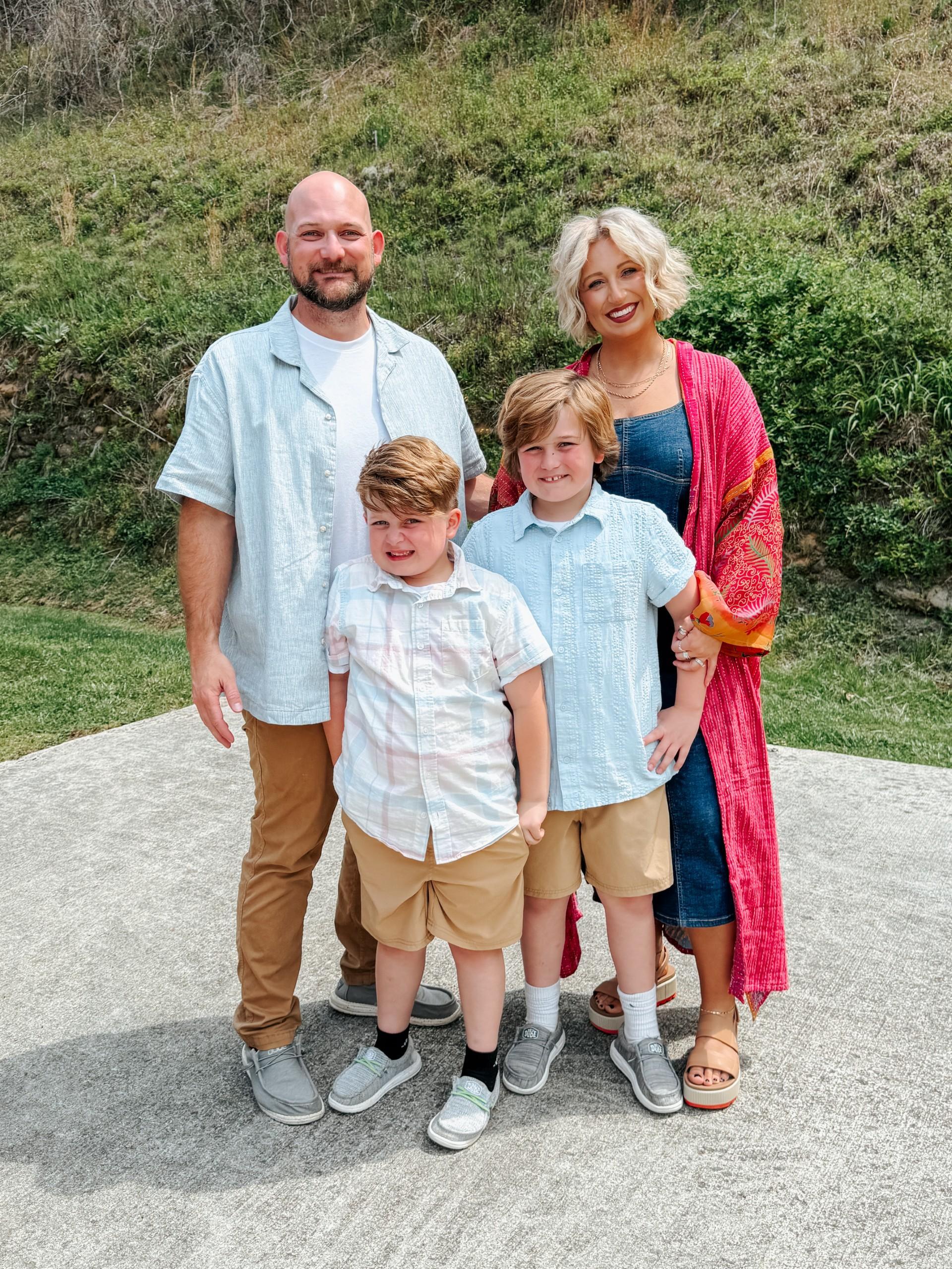 Amanda and her family