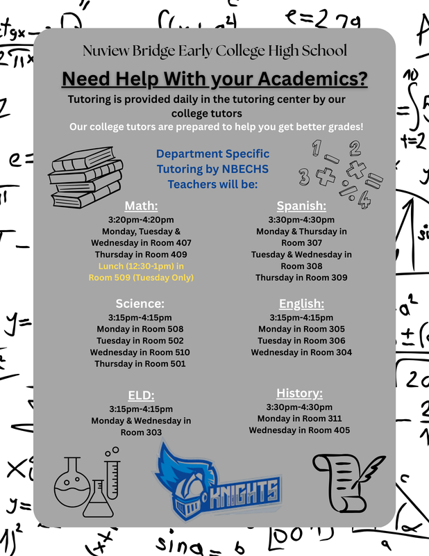 HS tutoring