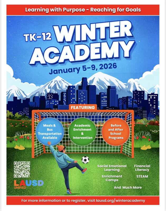 Winter academy flyer