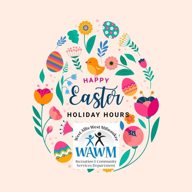 Easter image with wawm logo