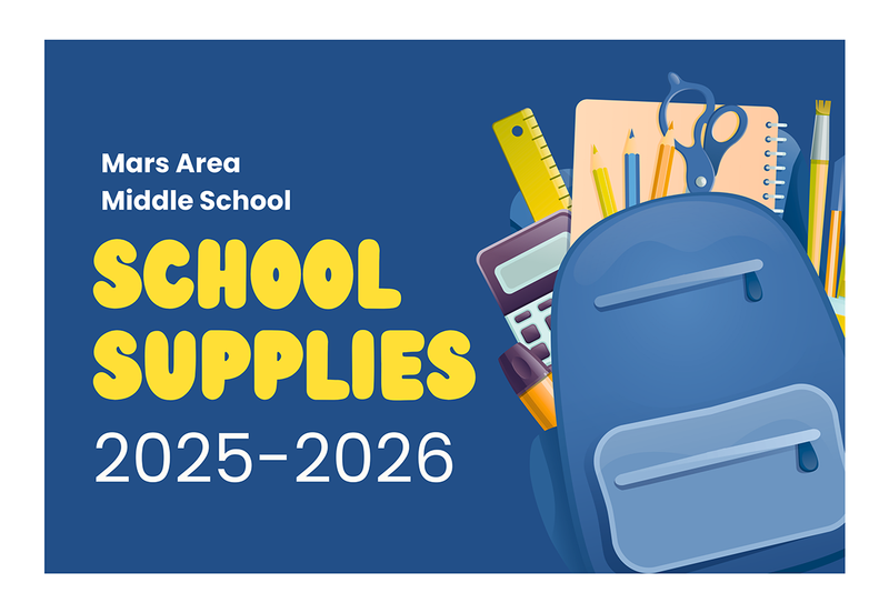 2025-2026 School Supply List