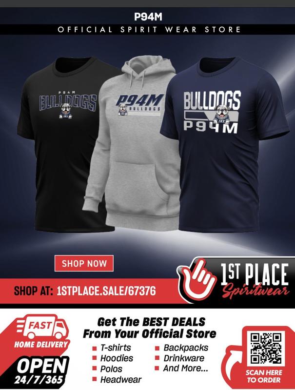 Picture of three shirts with QR code.