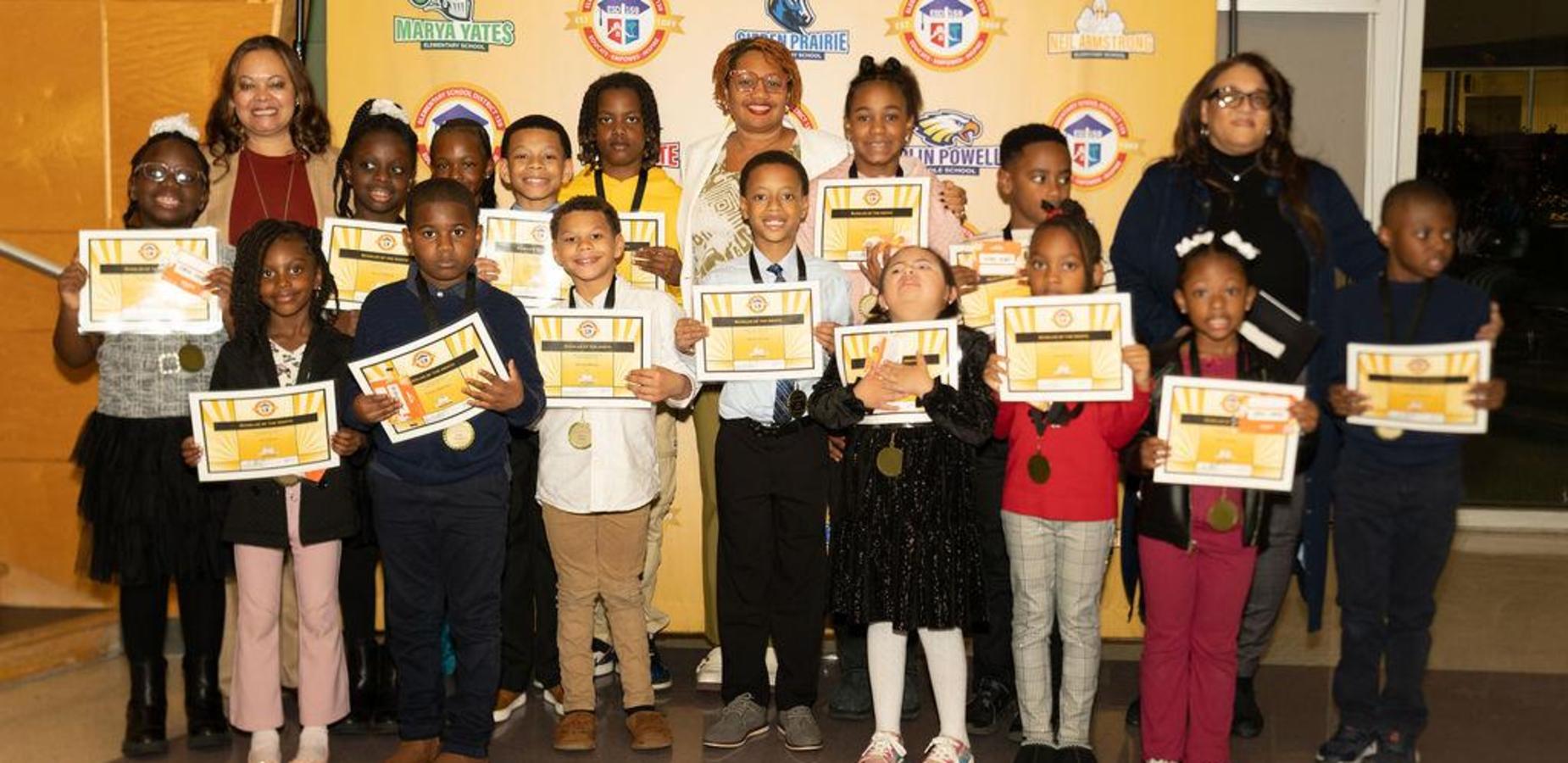 STARS (Superintendent Thriving & Achievement Recipients) for the 1st Quarter