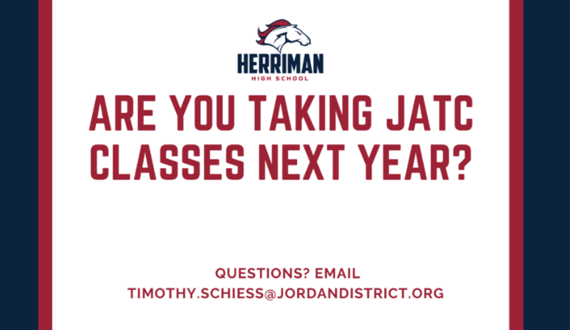 Are you taking JTAC classes next year? Flyer