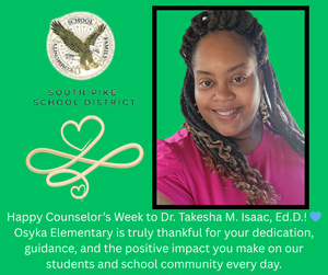 spsd oes counselor week feb 2026