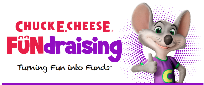 Chuck E Cheese Mouse and logo