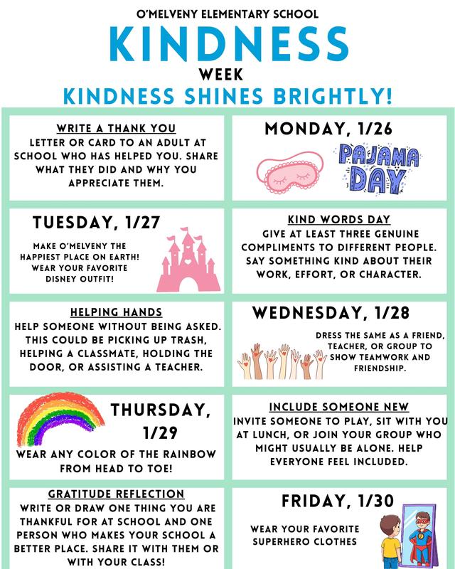 Kindness Week Flyer (English)
