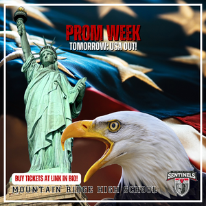 Tomorrow is USA Out day for MRHS Prom Week 2026