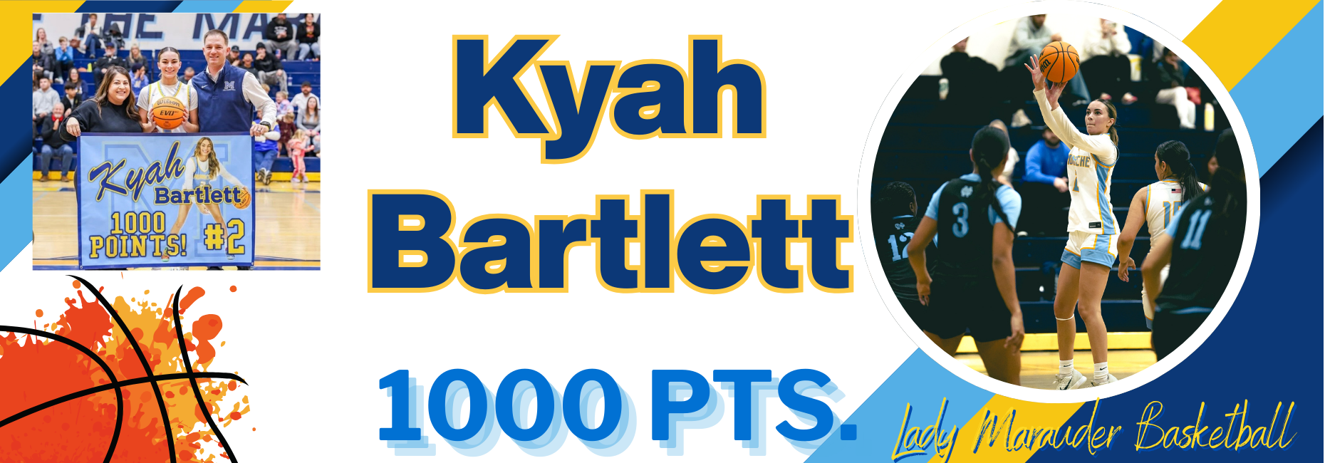 Kyah Bartlett 1000 points