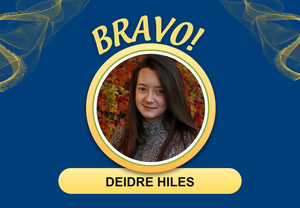 Bravo Award winner Deidre Hile