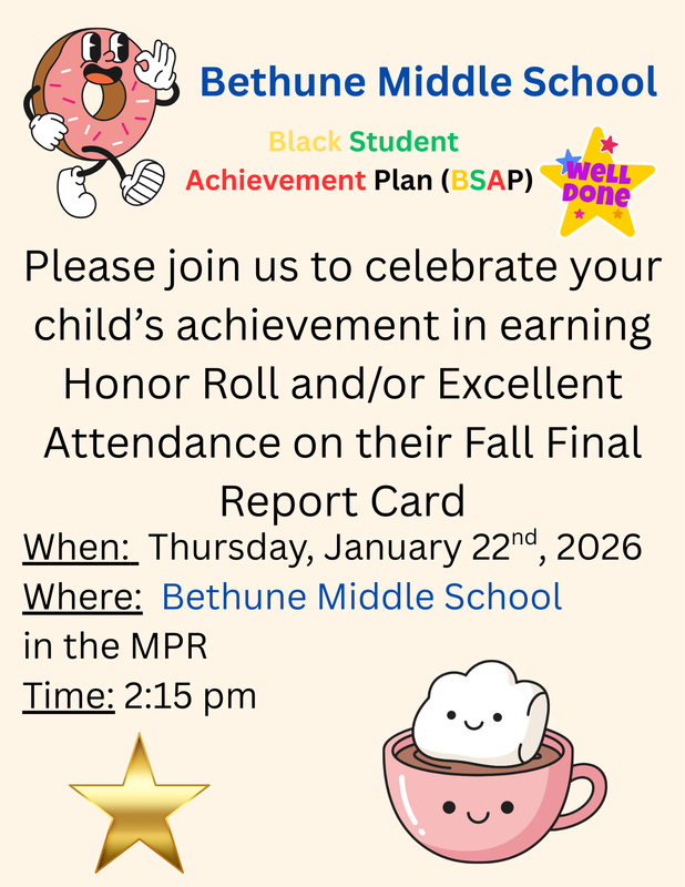 BSAP Awards Flier for 1/22 and 2:15 pm