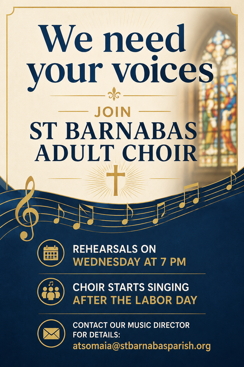 Come Join the Adult Choir Featured Photo