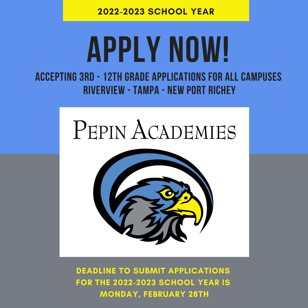 APPLY NOW! Pepin Academies Pasco