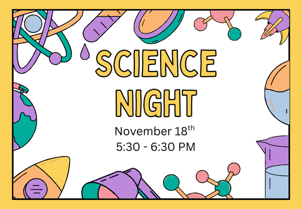 Science Family Night - November 18th Thumbnail Image