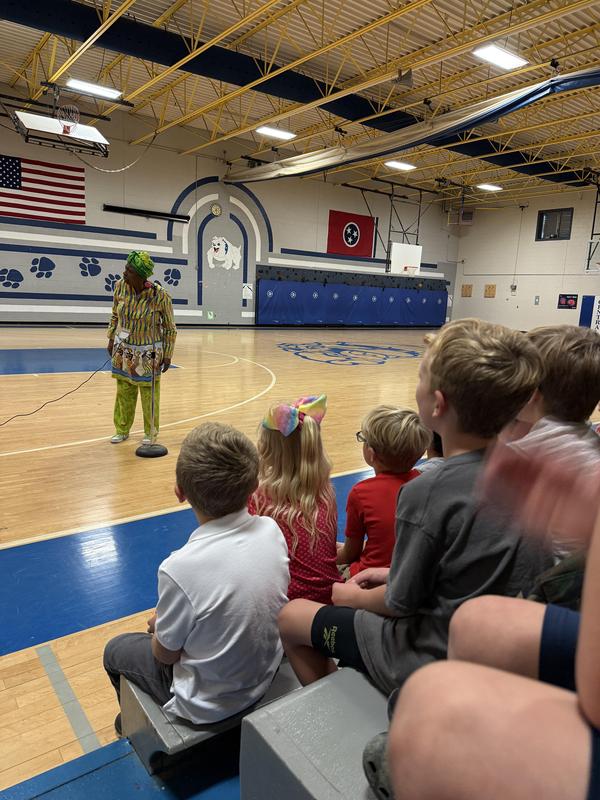 Students at Storytelling Event