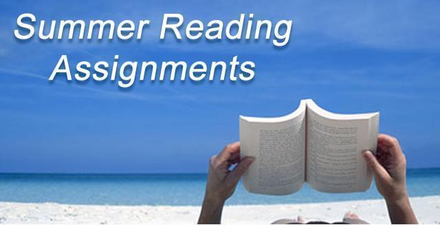 Summer Reading Assignments