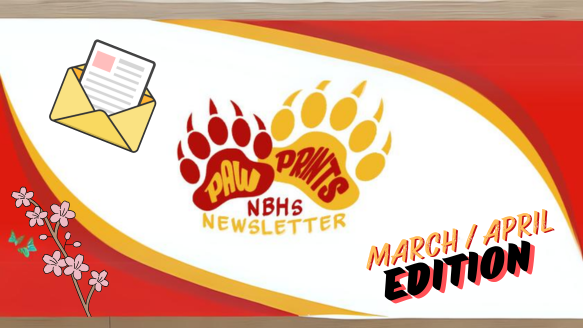 March / April Newsletter of Paw Prints