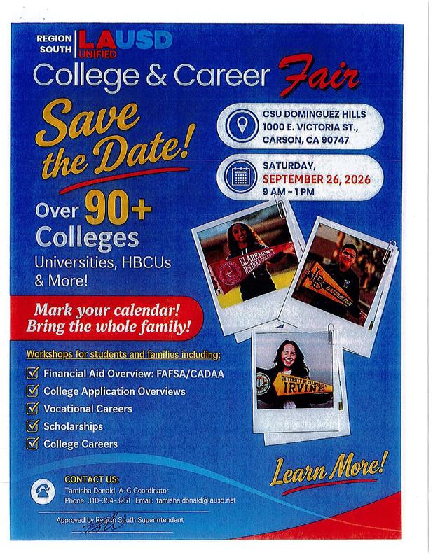 College And Career Fair Field Trip