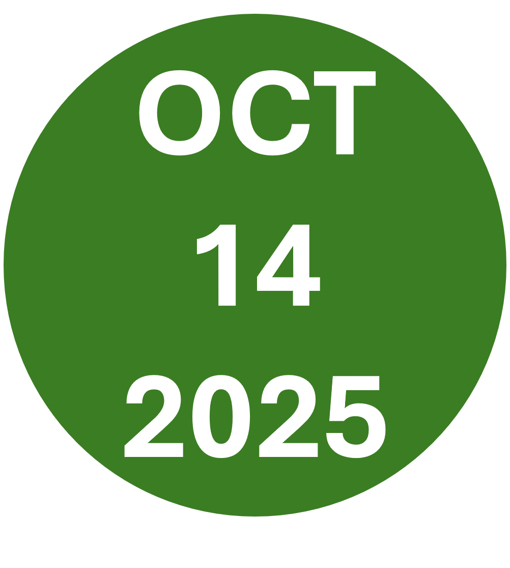 CIRCLE WITH OCT 14 2025