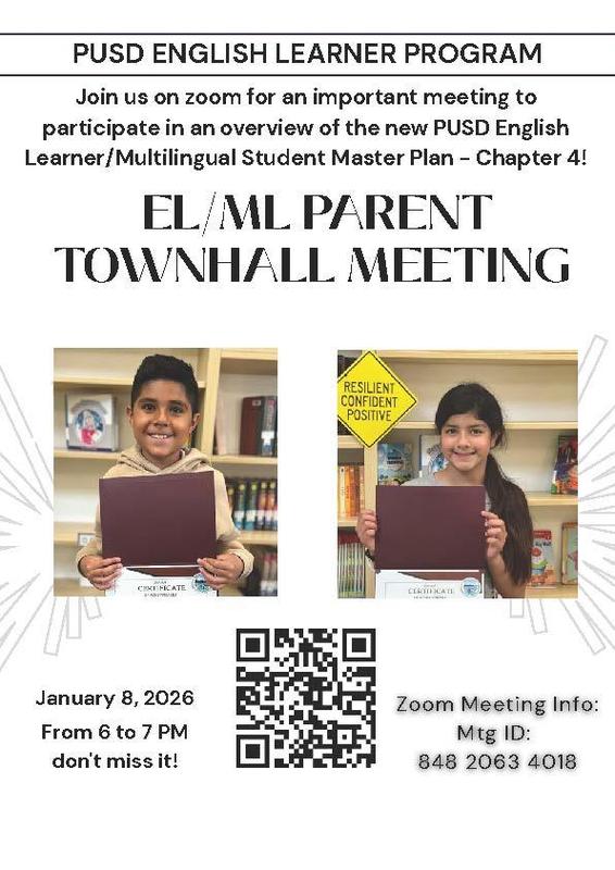 EL/ML Master Plan Zoom Meeting Flyer- English Text