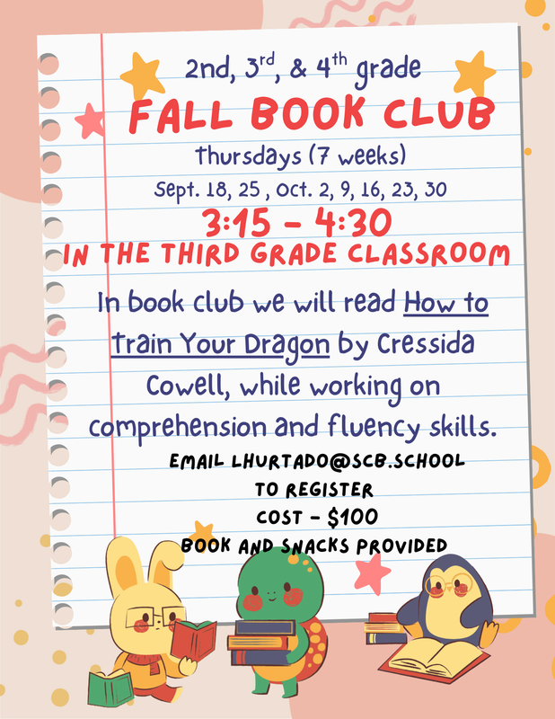 Fall Book Club - Thursdays Starting 9/18