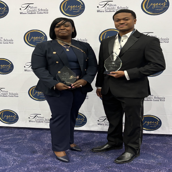 Mrs. M. Smith and Mr. Ealey Represent TMSA at Fulton County School's Legacy of Excellence Awards Featured Photo