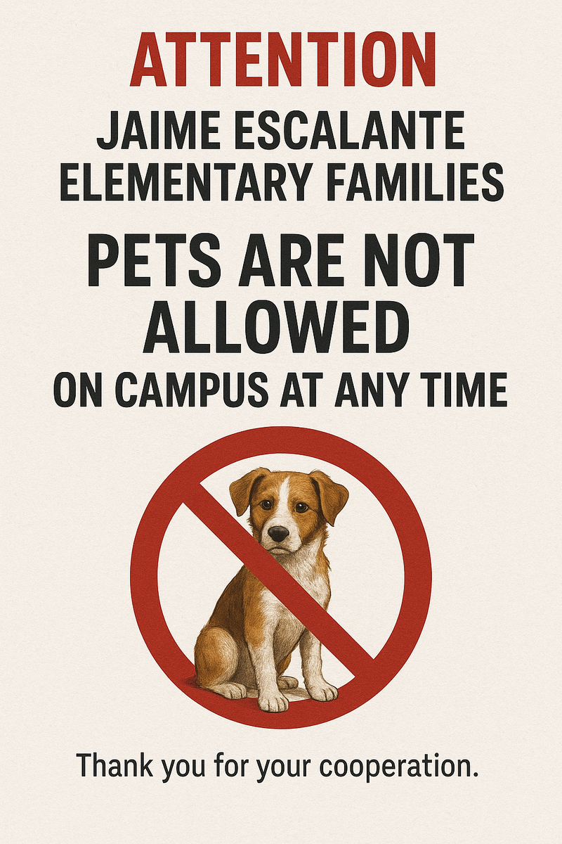 No Pets