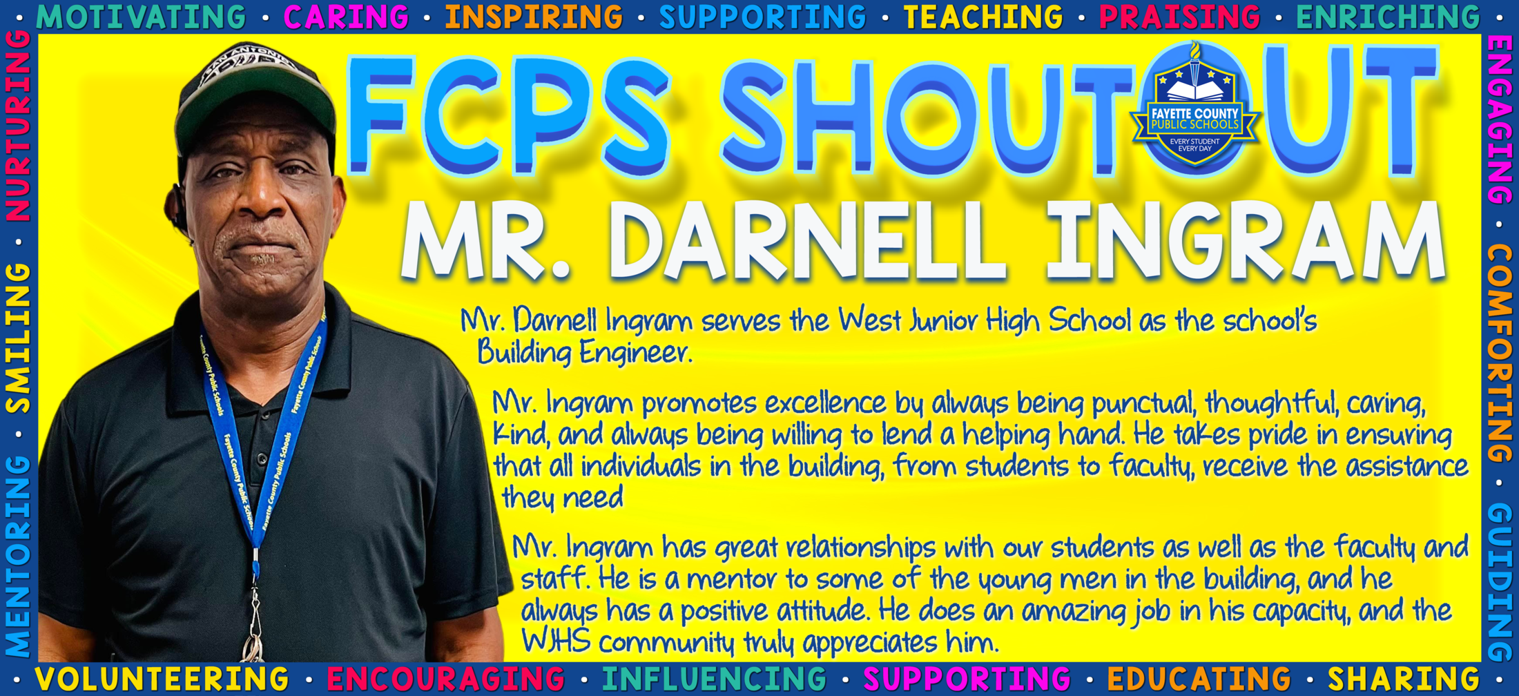 FCPS Employee Shoutout 2023 24 FCPS SHOUTOUT Fayette County Public
