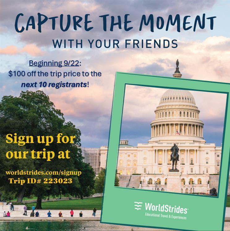 Washington DC Trip in June
