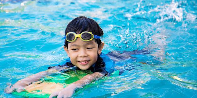 swimming