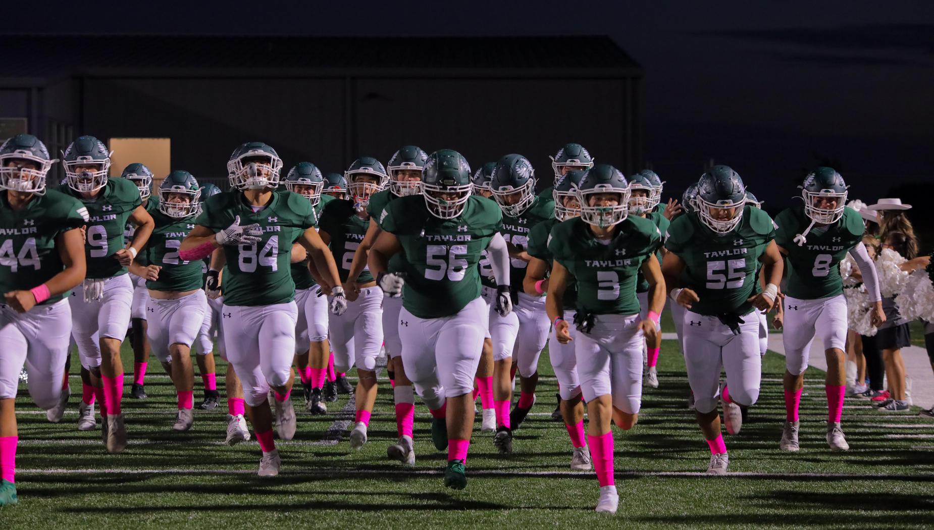 Football Team on Field