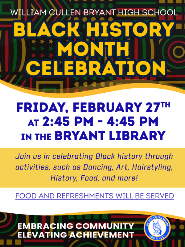black history month celebration