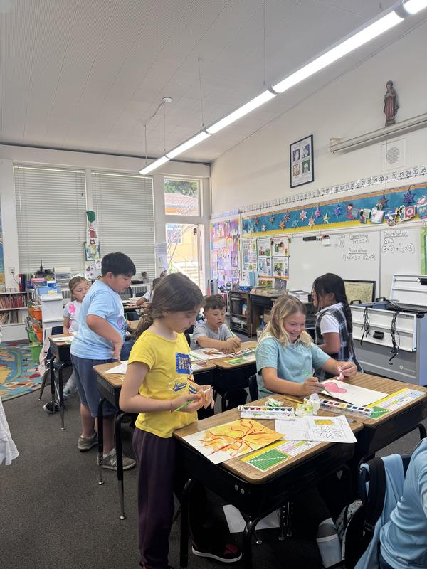 News from the Classroom - 3rd Grade Art!