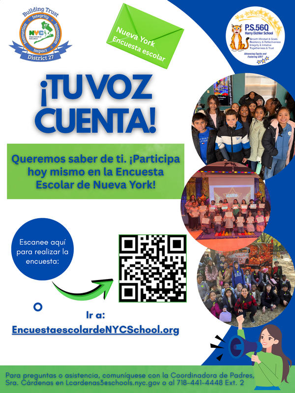 NYC Survey Flyer (Spanish)