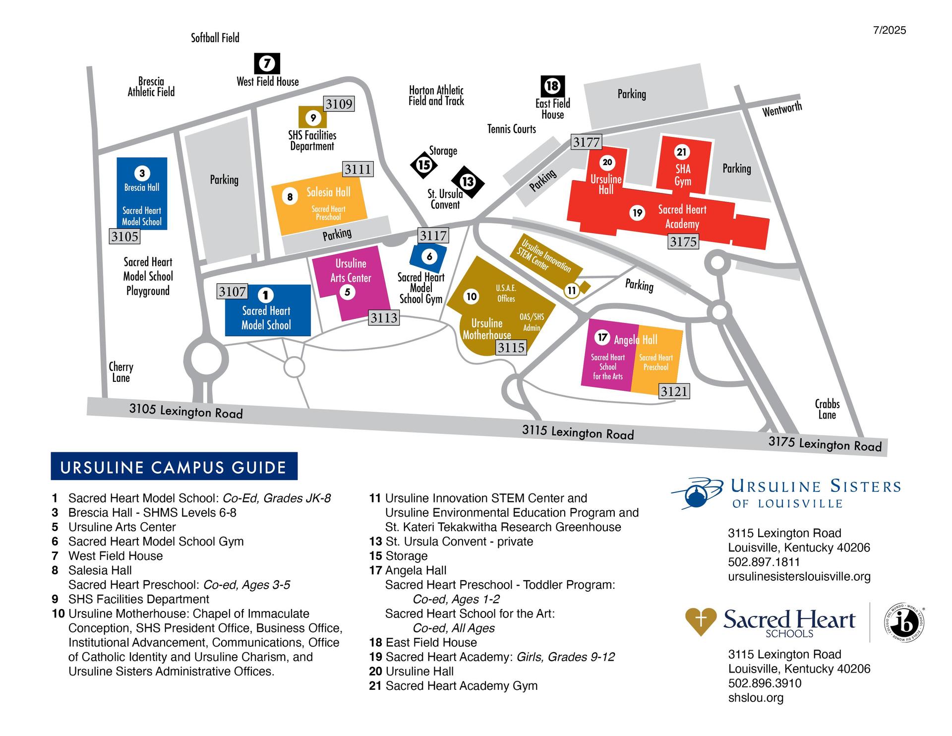 Sacred-Heart-Schools-Campus-Map
