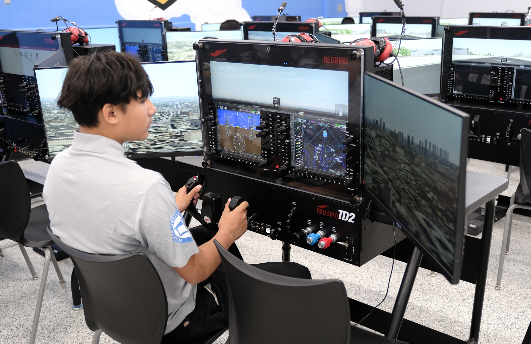 Aviation images for web story - Garey HS