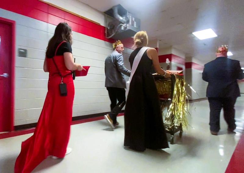 Northeast High School Royal Tea A-Rating Invitation Deliveries
