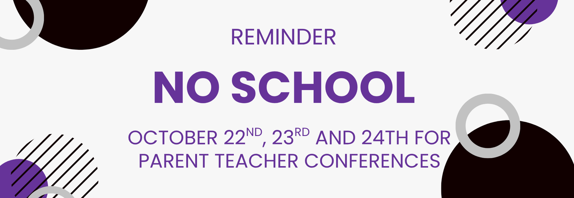 Conference schedule
