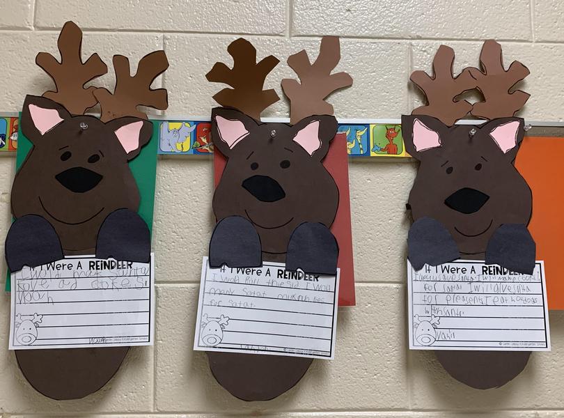Reindeer Writing.