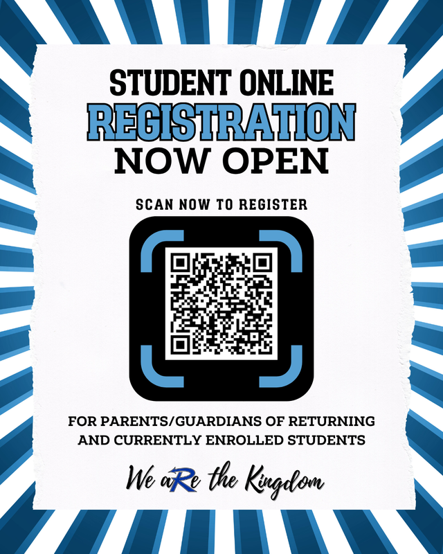 Scan the QR Code to Register Your Student