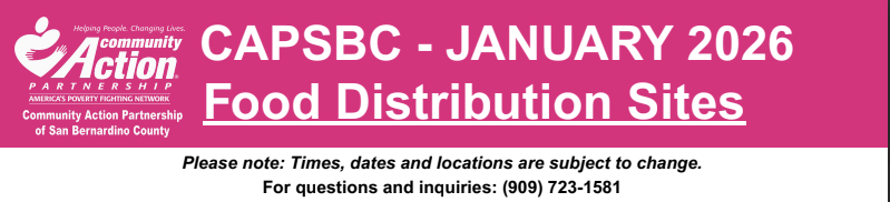 Food Distribution Sites 2026 January Thumbnail Image