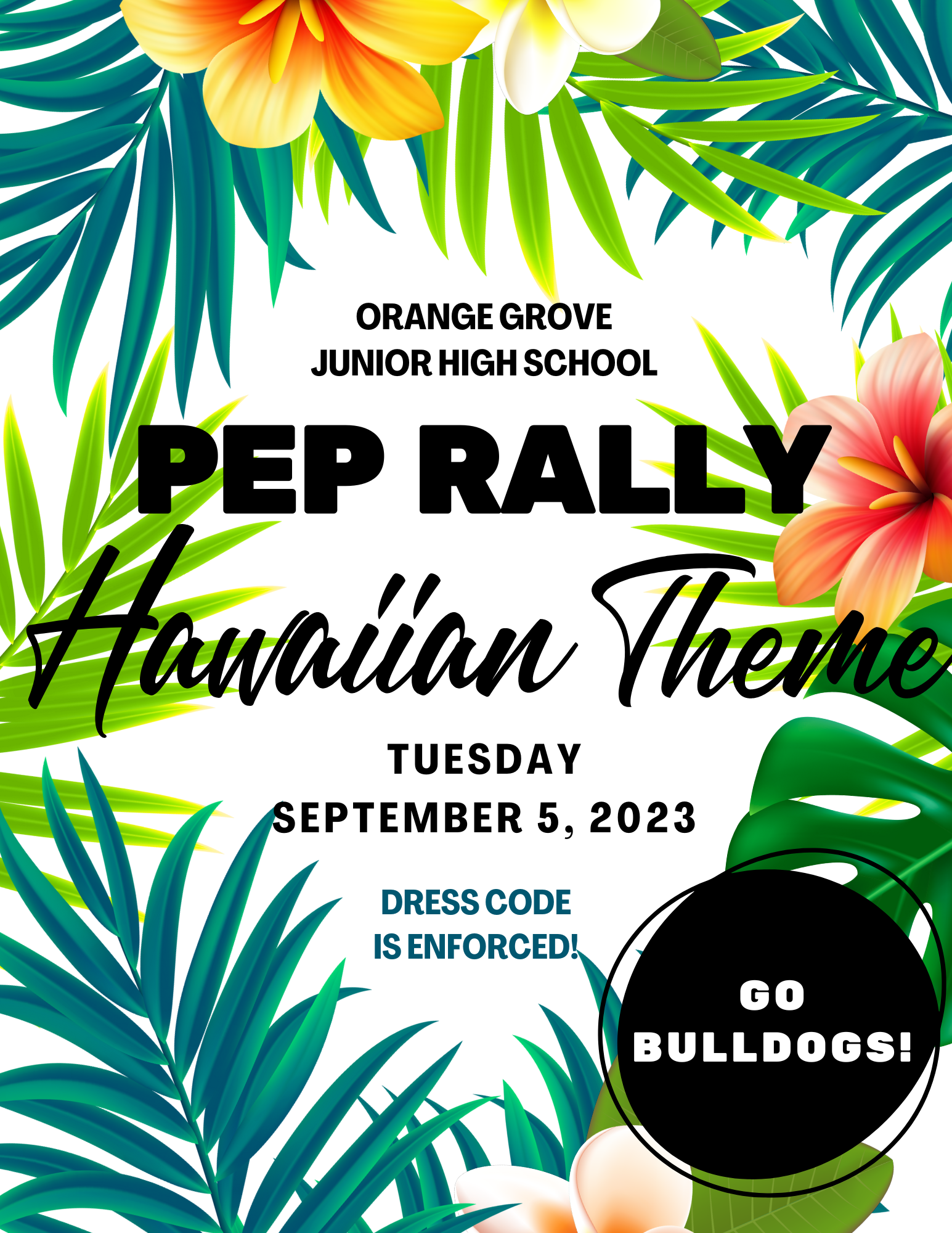 Hawaiian Themed Pep Rally Signs - rv4ufua