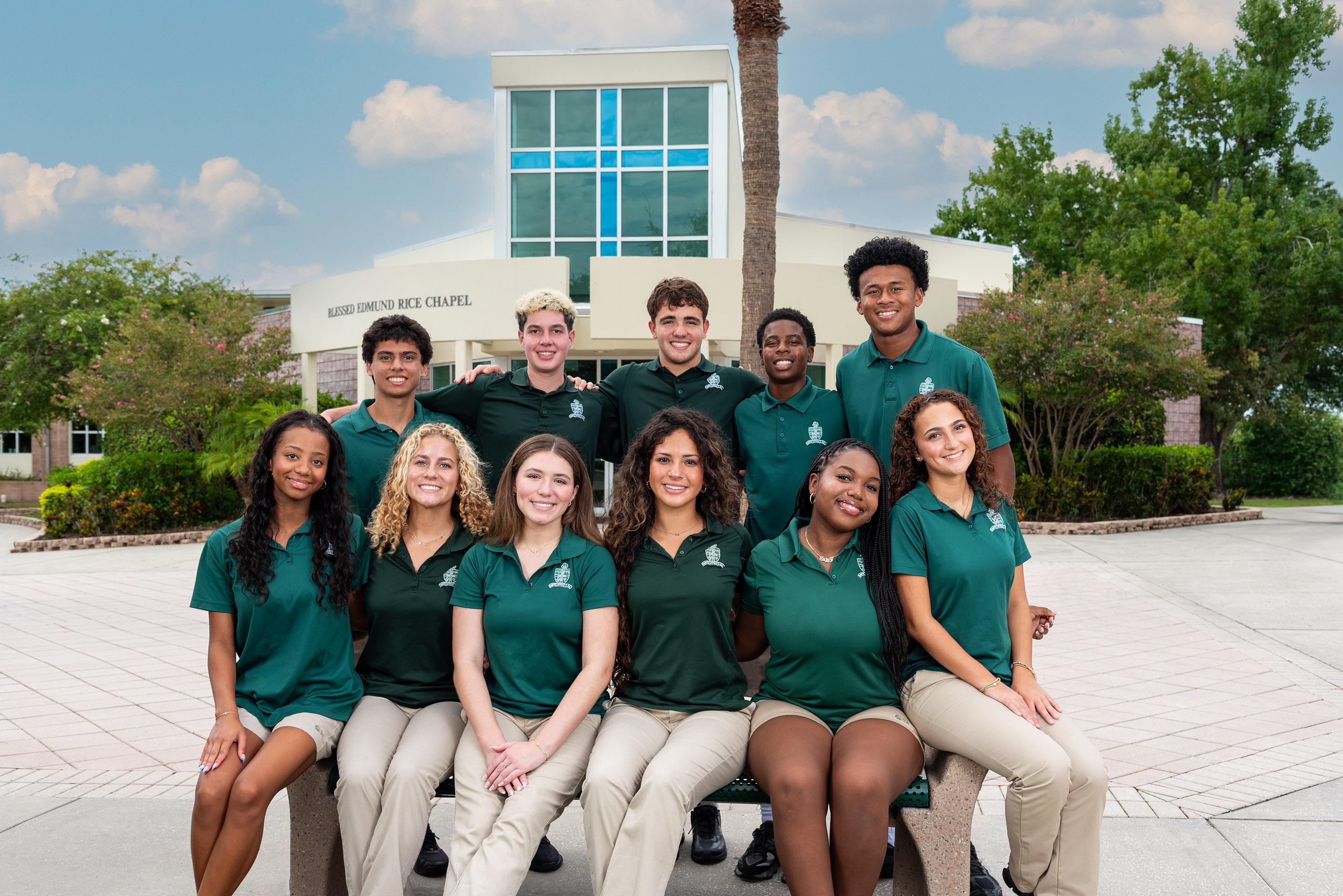 Tampa Catholic students