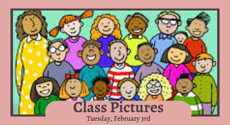 Class picture graphic with the picture day