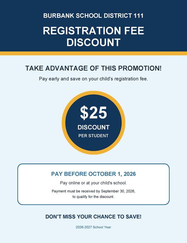 reg fee discount