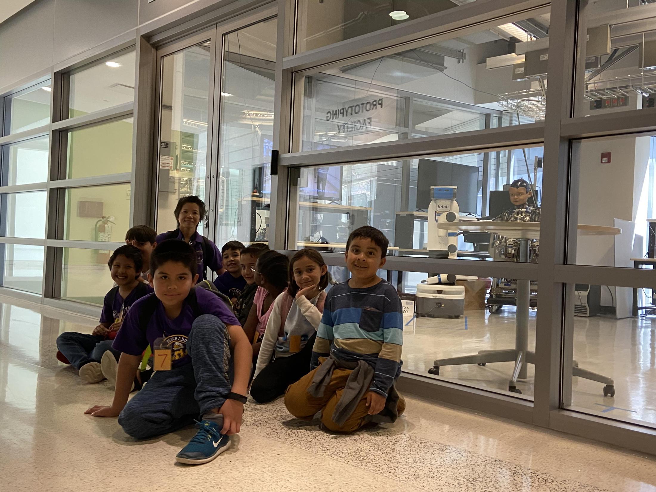 UCSD Field Trip Running Club Machado Elementary School