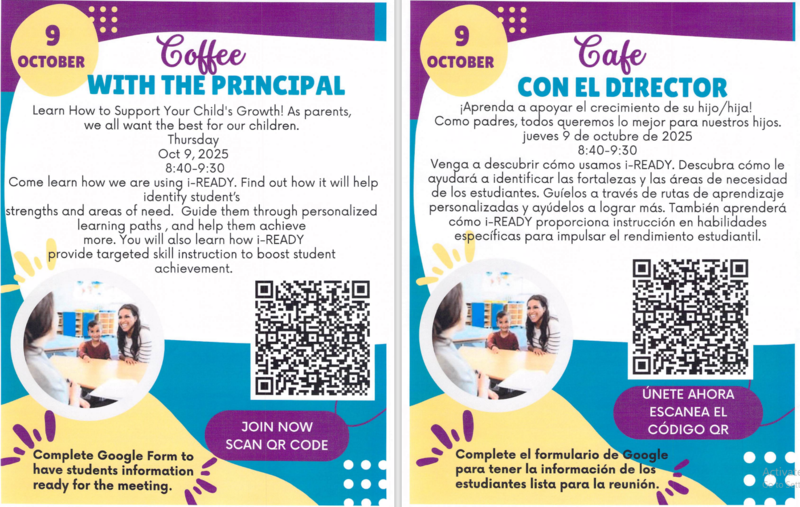 Coffee with the Principal